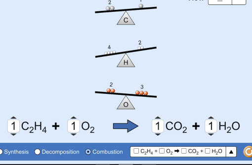 配平化学方程式