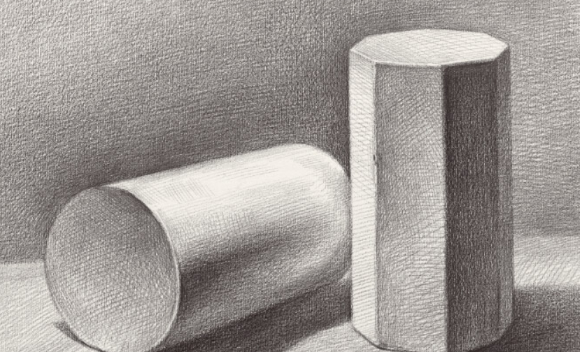 素描几何体基础课程视频教程