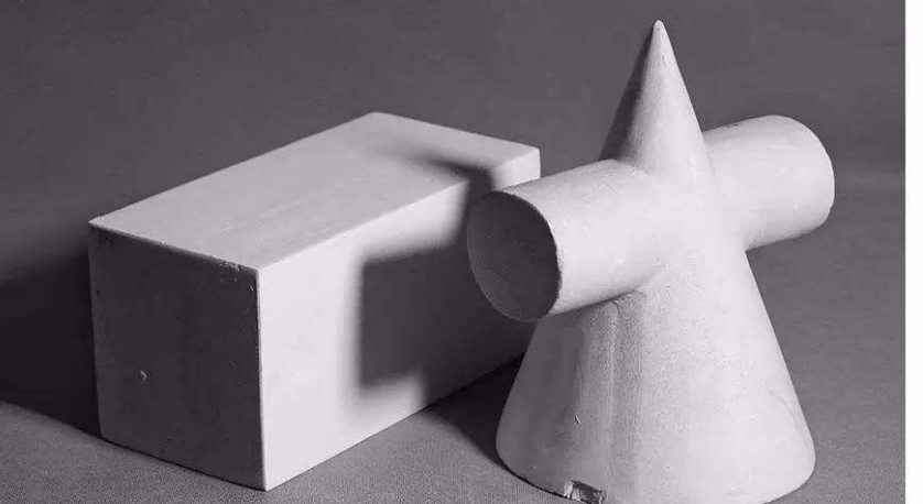 立方体的一个体面与画面平行