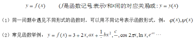 函数与微积分初步