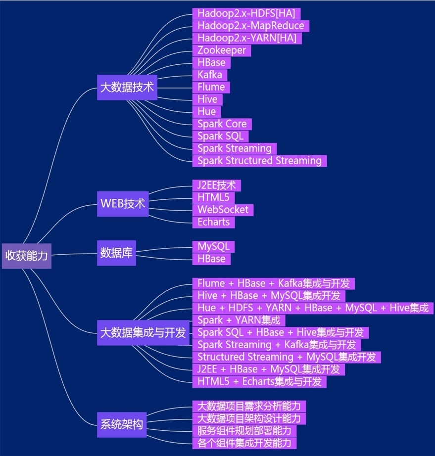 大数据基础+项目实战课程大纲