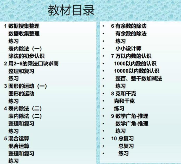 人教版三年级数学上册辅导微课 人教版三年级数学上册辅导微课