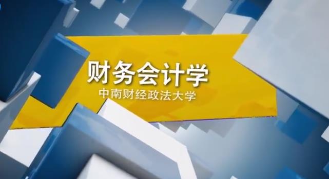 财务会计学课程-中南财经政法大学 财务会计学课程-中南财经政法大学