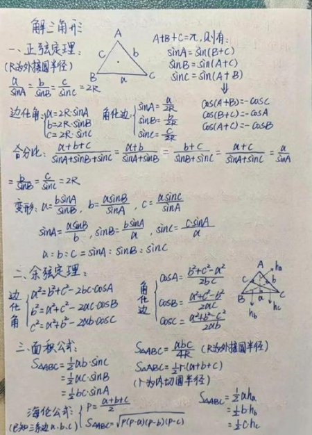 【高考数学一轮复习】三角函数与解三角形专题课 - 相关描述