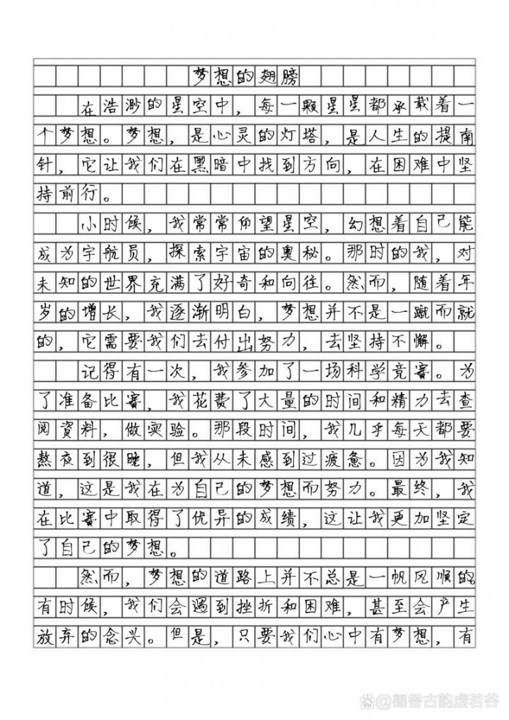 初中语文满分作文精讲 - 中考作文相关描述