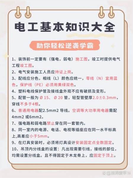 电工基础课程学习