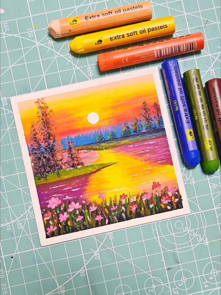 (41节全)油画棒教学课 - 相关描述