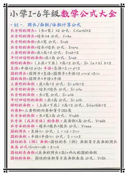 数学公式推导