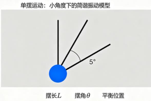 单摆运动动画仿真