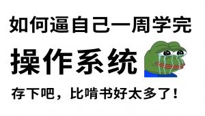 非常经典的操作系统课程-一听就懂 精选课程