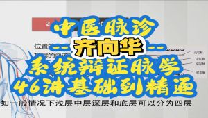 中医脉诊--系统辩证脉学46讲