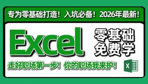 最实用Excel零基础入门到精通