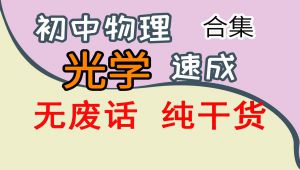初中物理光学专题课 学习视频