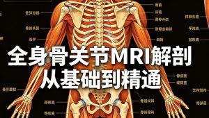 全身骨关节MRI解剖：从基础到精通 全30讲 教学视频
