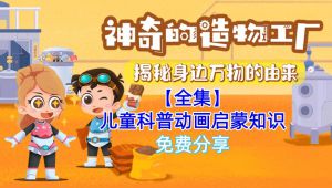 神奇的造物工厂儿童科普动画 全套视频