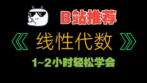 -线性代数复习-轻松拿高分 教学视频