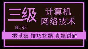 计算机三级网络技术免费班（零基础） 精选课程