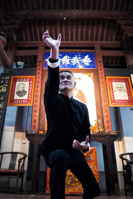 永春白鹤拳教学视频——苏瀛汉 - 白鹤拳起势