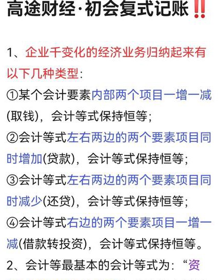2015会计基础辅导课程 - 复式记账
