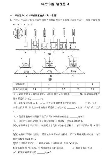 2020年中考物理总复习名师课程 - 力学专题