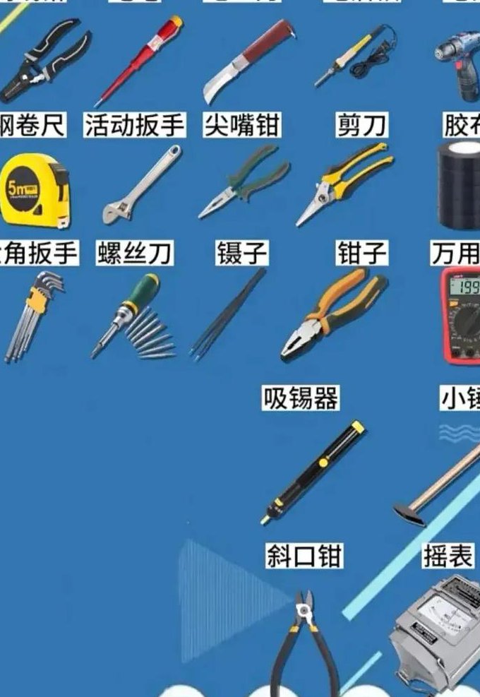 电工基础培训视频 - 电工工具
