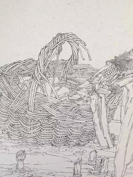 线描人物临摹教程 - 线描写生