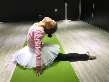 拉丁舞基础教学大全 - 舞蹈压腿