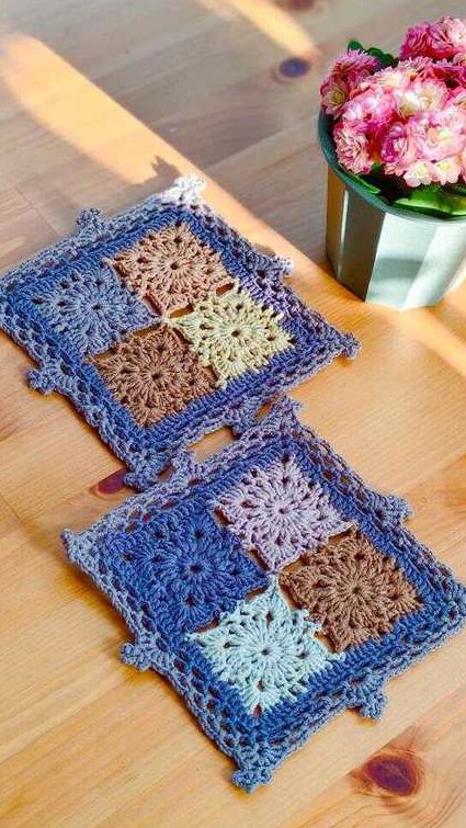 钩针入门之基础针法视频教程 - 钩针作品