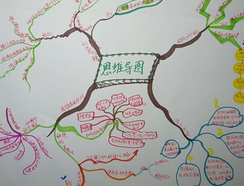 学习心理学课程 - 思维导图