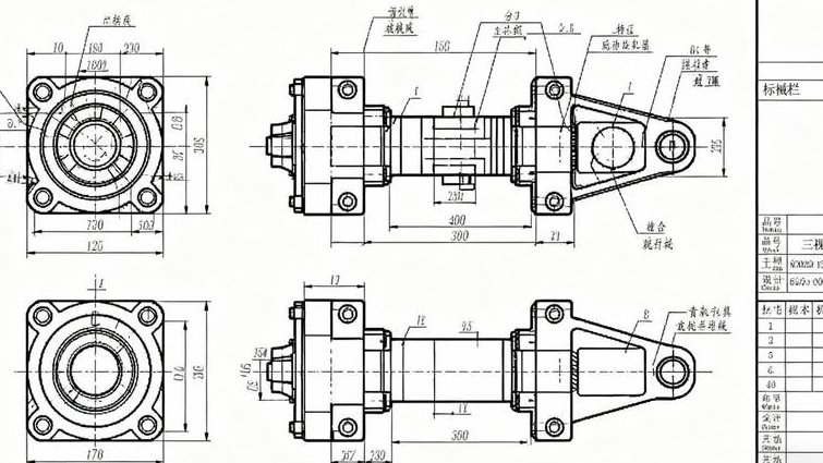 AutoCAD 三维造型实例视频教程 - 机械设计