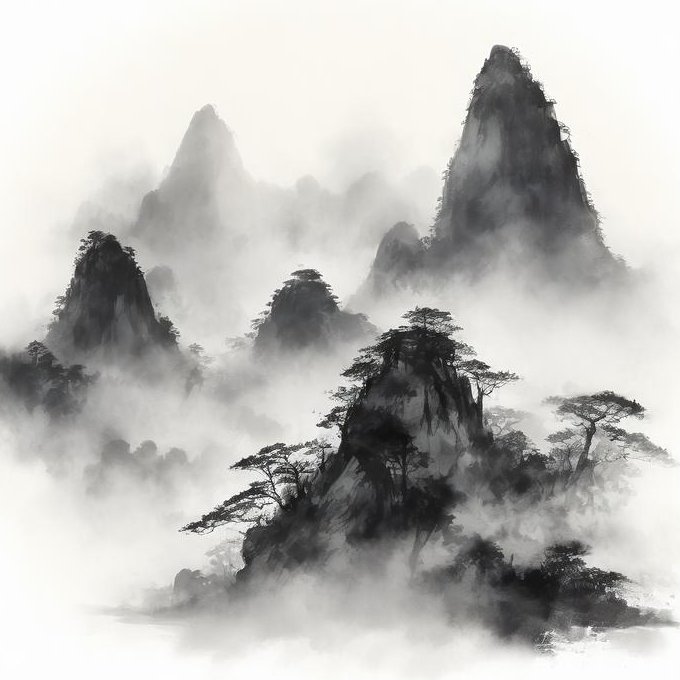 中国画艺术赏析 - 水墨山水