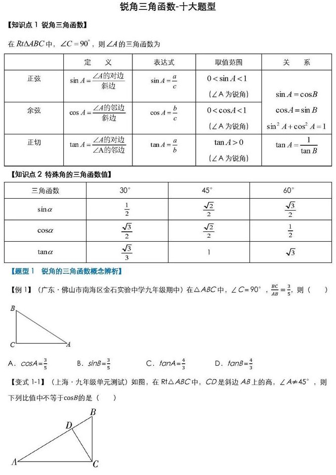 高中数学必修四视频教学 - 三角函数