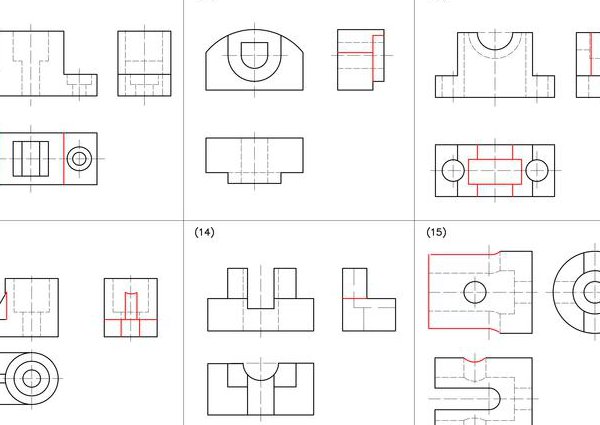 华南理工-建筑制图教学视频 - 工程制图