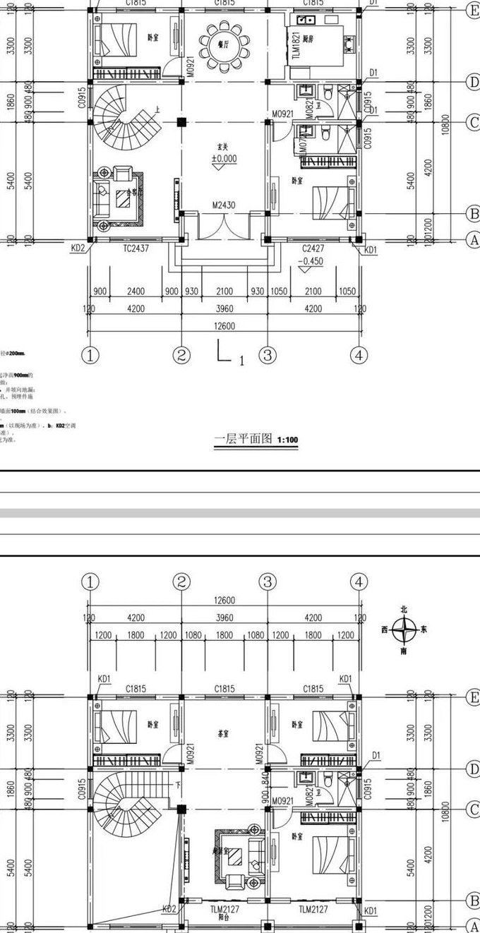 AutoCAD建筑设计入门课程 - 建筑平面