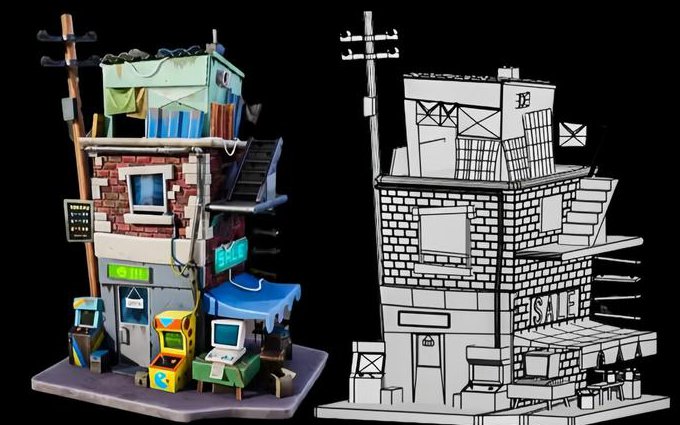 3dmax 2021入门到精通教程 - 建模案例