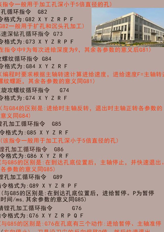 数控手工编程基础入门 - 编程指令