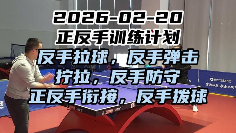 乒乓球教学视频（赵霞主讲） - 反手