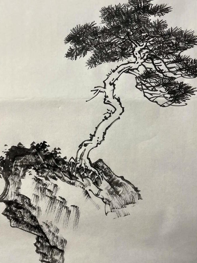 跟徐湛老师学水墨画入门教程 - 国画教学